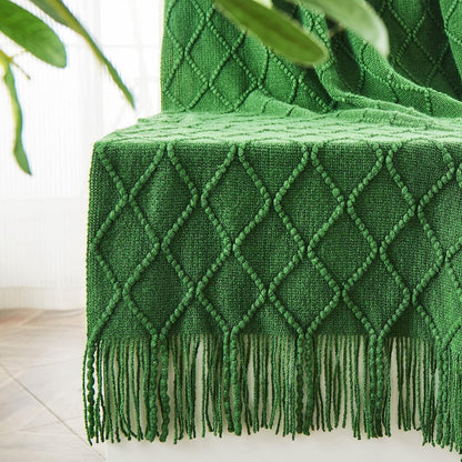 inhand Green Christmas Throw Blanket for Couch and Bed, Birthday Gifts for Women Teen Girl Friend