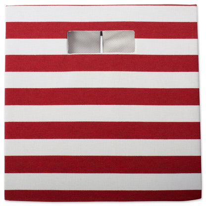 DII Polyester Cube Storage Collection Collapsible Hard Sided Bin, 13x13x13, Rust