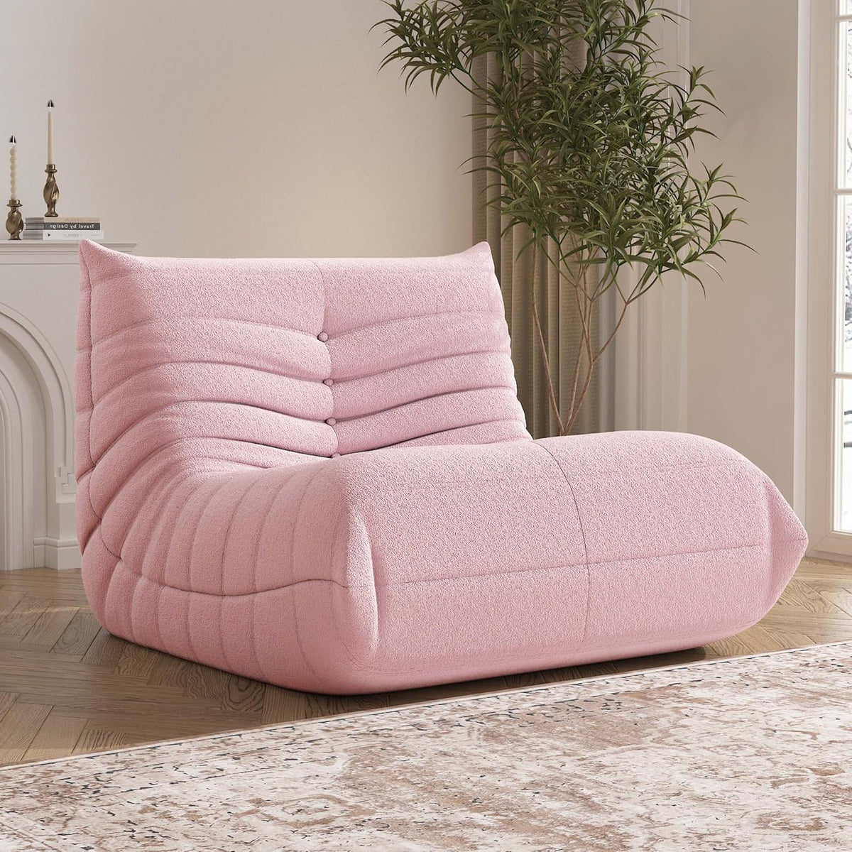 Bean Bag Chair, Fireside Chair Bean Bag Sofa Large Bean Bag Chair for Adults, Bean Bag Chairs for