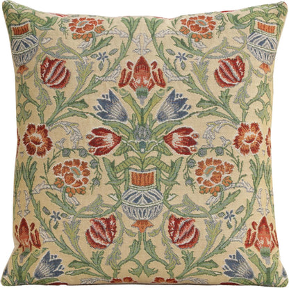 Charlotte Home Furnishings Throw Pillow Covers 16x16 in, Single Stem Decorative Couch Pillow Cover