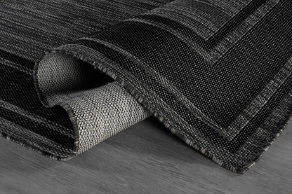 Beverly Rug Large Outdoor Rug 10x14 Modern Bordered Area Rugs for Indoor and Outdoor Patio Deck