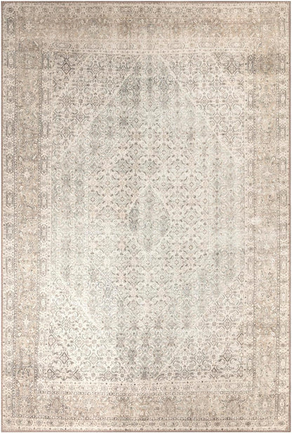 Keen Home Design 10x14 Rug - Machine Washable Area Rug with Non-Slip Backing, Ideal for Living