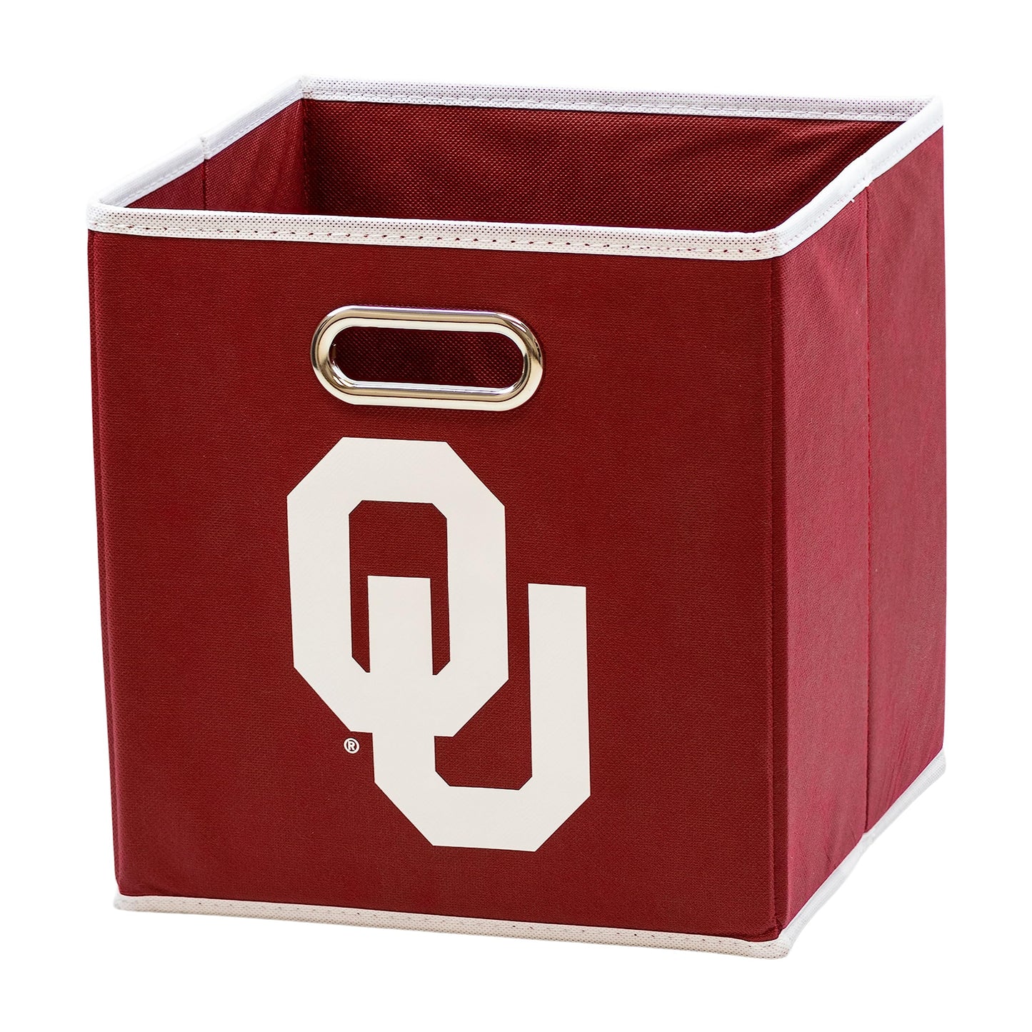 Franklin Sports NCAA Storage Bin - Cube Organizer - Oklahoma