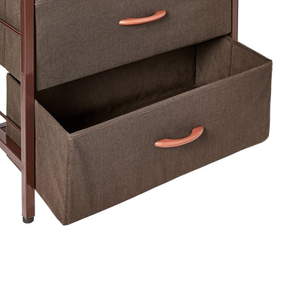 AZL1 Life Concept Foldable 4 Drawers Storage Organizer Unit, Saving Space, Easy Assembly, Vertical