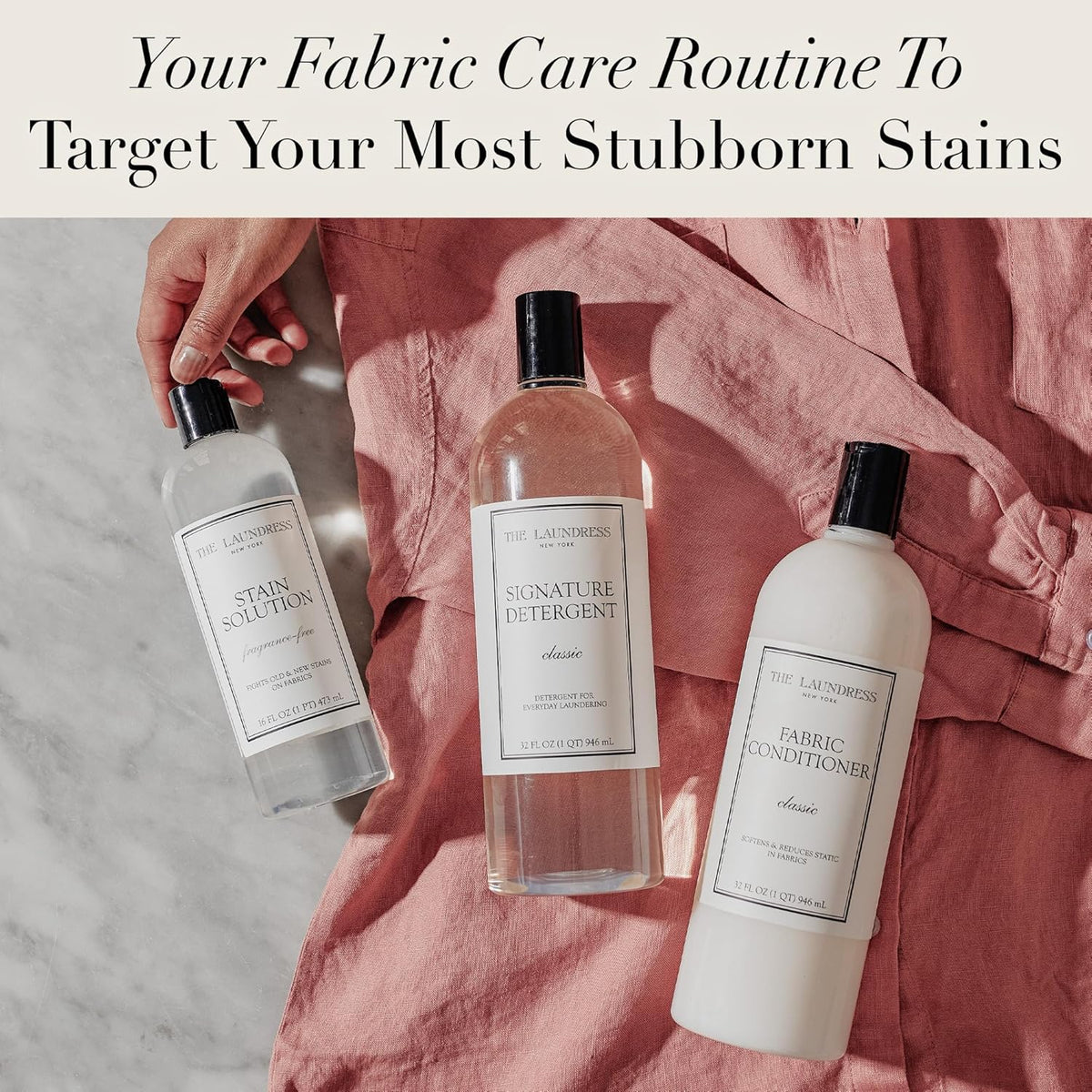 The Laundress Stain Solution, Laundry Stain Treatment, Stain Remover for Makeup, Red Wine, Coffee