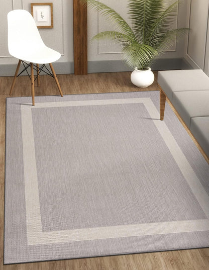 CAMILSON Outdoor Rug 9x12,Large Modern Outside Rugs for Patios Porches Waterproof Durable Washable