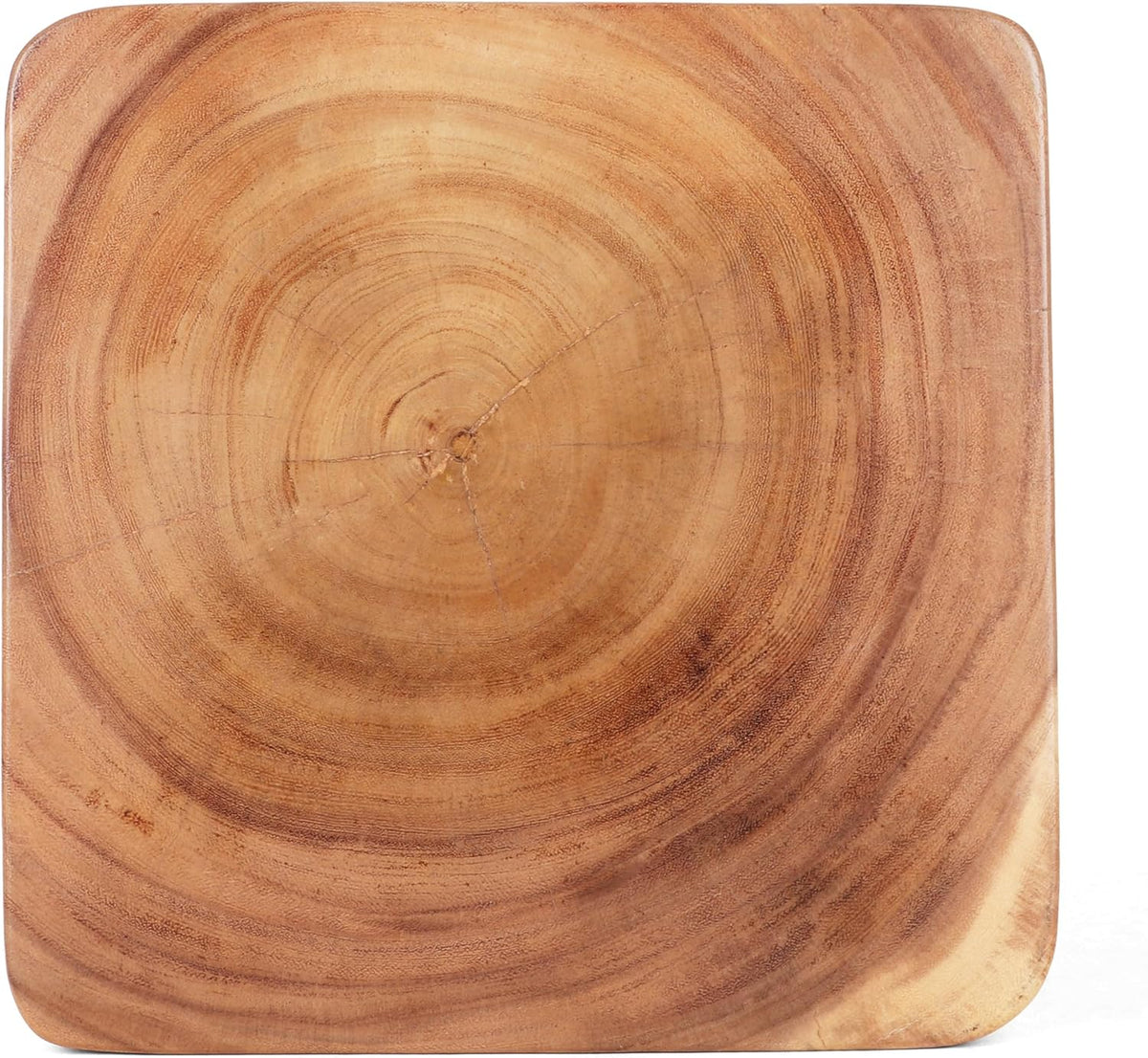 Rutledge & King Wooden End Table - Unique Wooden Side Table - Mid Century Side Table - Saur Wood