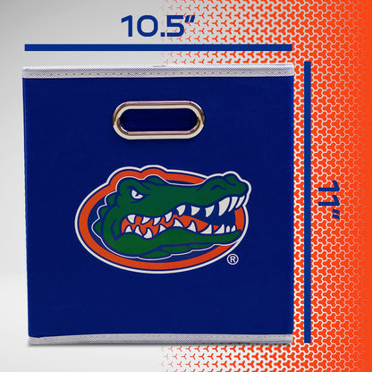 Franklin Sports NCAA Storage Bin - Cube Organizer - Florida