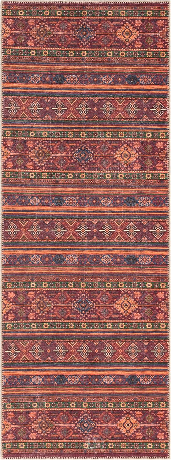 Keen Home Design 2x10 Rug - Machine Washable Runner with Non-Slip Backing, Ideal for Hallway