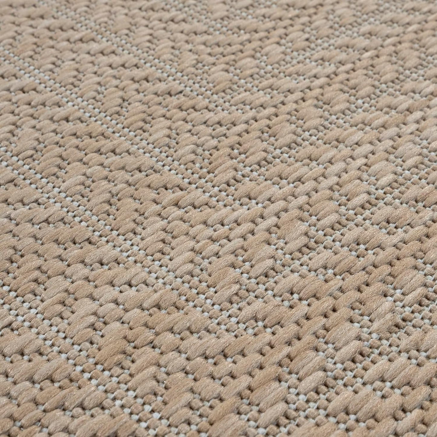 Adiva Rugs Outdoor Indoor Area Rug, Weather Resistant, Easy to Clean, Stain Resistant Floor Mat for