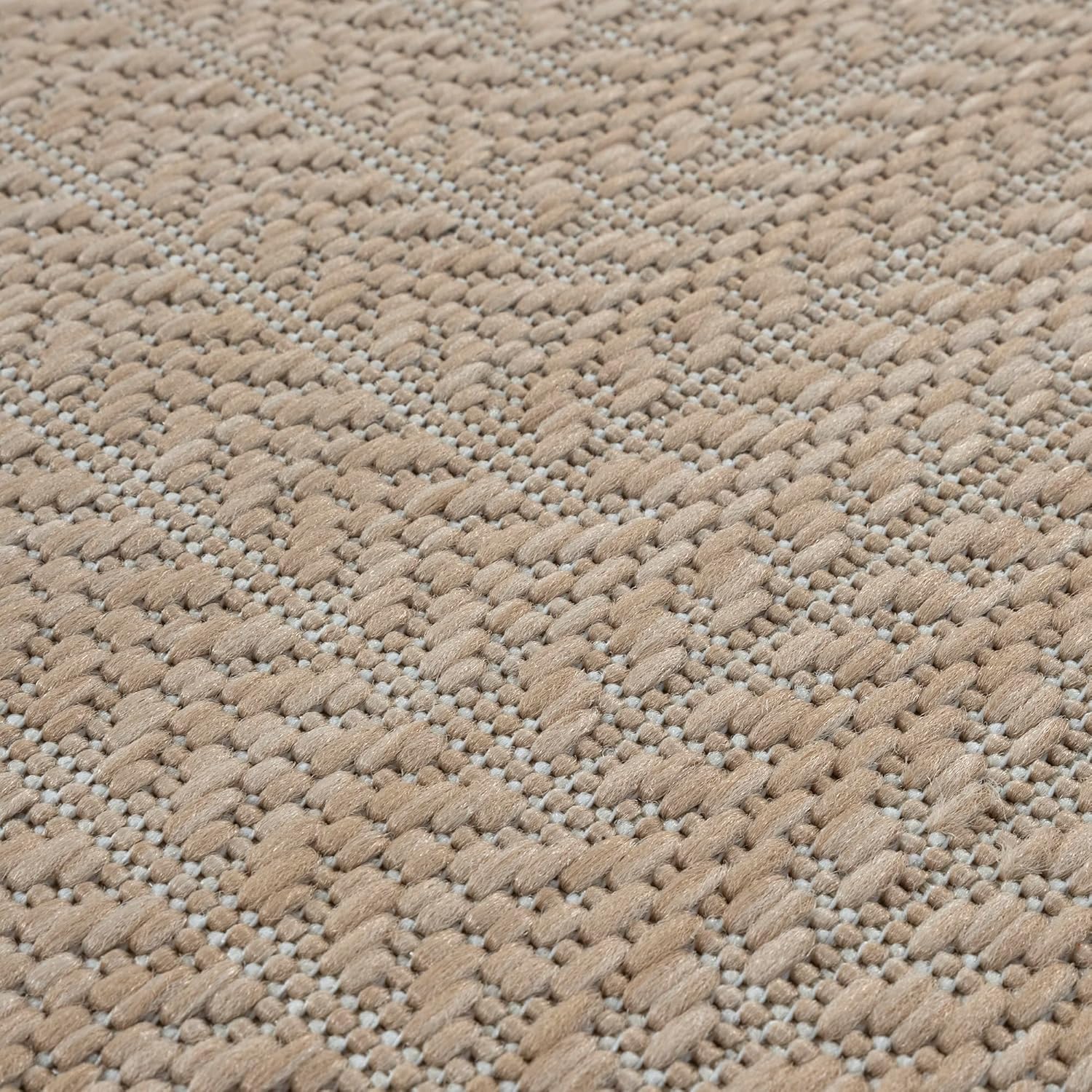 Adiva Rugs Outdoor Indoor Area Rug, Weather Resistant, Easy to Clean, Stain Resistant Floor Mat for