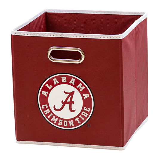 Franklin Sports NCAA Storage Bin - Cube Organizer - Alabama