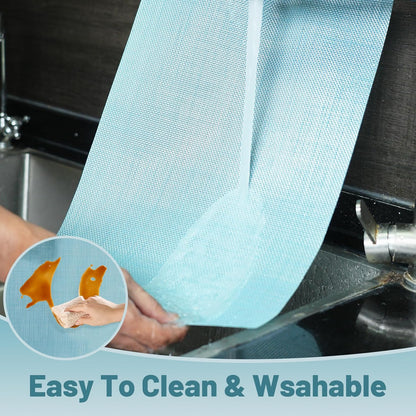 Placemats Set of 12，Non-Slip PVC Weave Table Mats Easy to Clean，Heat Resistant Place Mats for