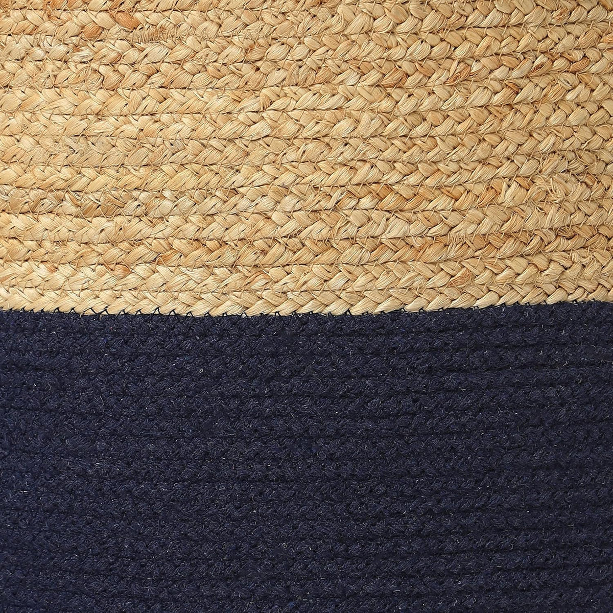 REDEARTH · Cylindrical Pouf Foot Stool Ottoman - Jute Braided Pouffe Poof Accent Sitting Footrest