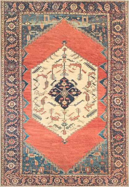 Keen Home Design 8x10 Rug - Machine Washable Area Rug with Non-Slip Backing, Ideal for Living Room