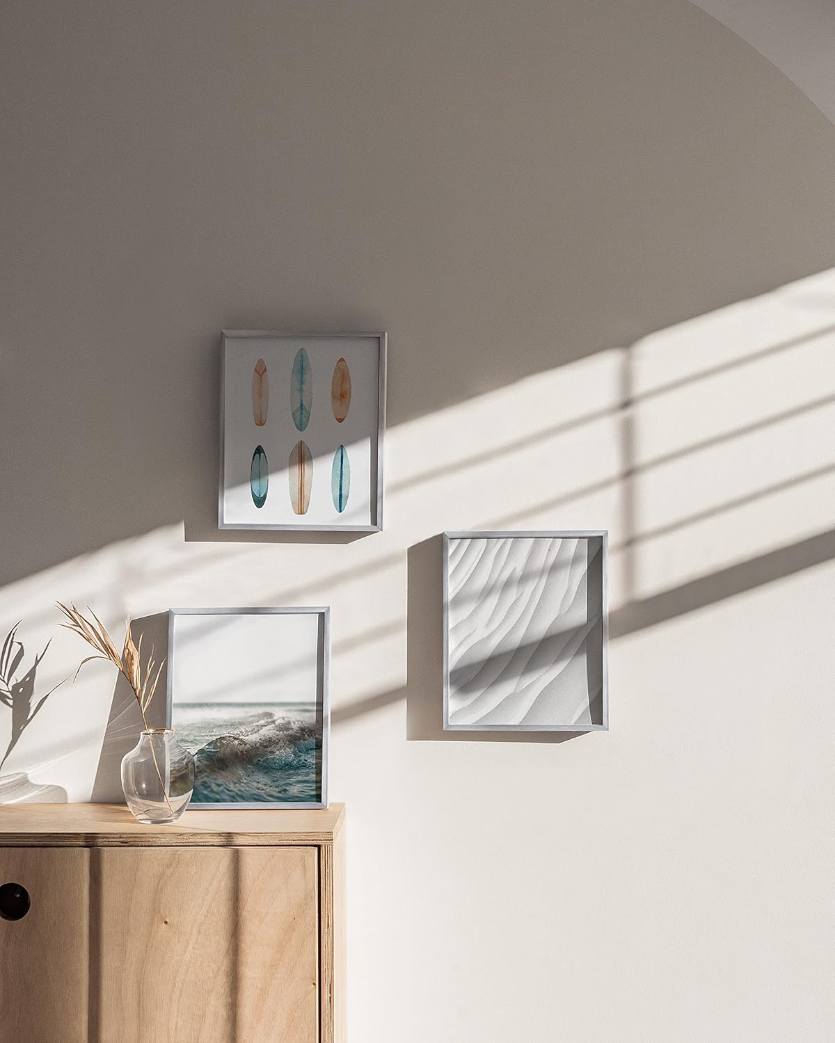 HAUS AND HUES 8 By 10 Picture Frames - 8x10 Picture Frame Set of 3, Frame For Three 8x10 Frames