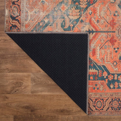 Keen Home Design 6x9 Rug - Machine Washable Area Rug with Non-Slip Backing, Ideal for Living Room