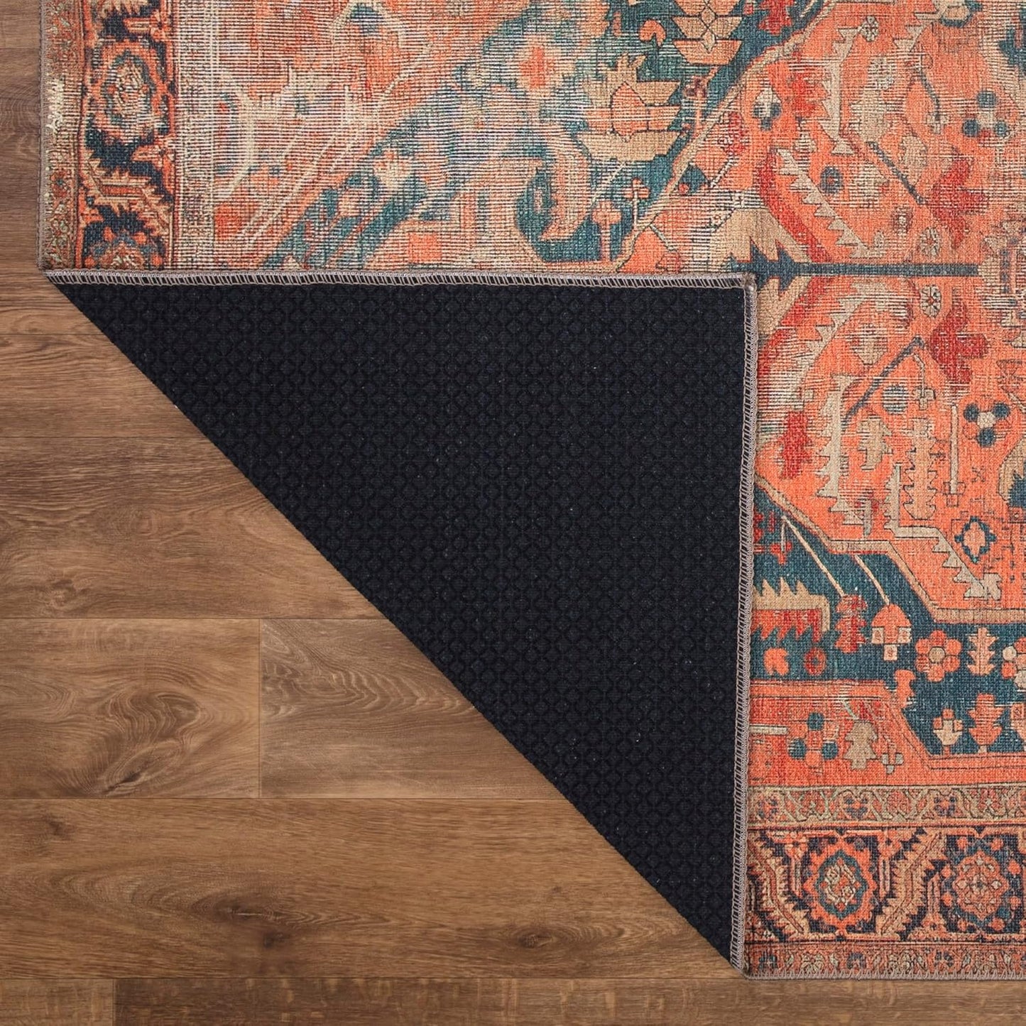 Keen Home Design 2x12 Rug - Machine Washable Runner Rug with Non-Slip Backing, Ideal for Hallway