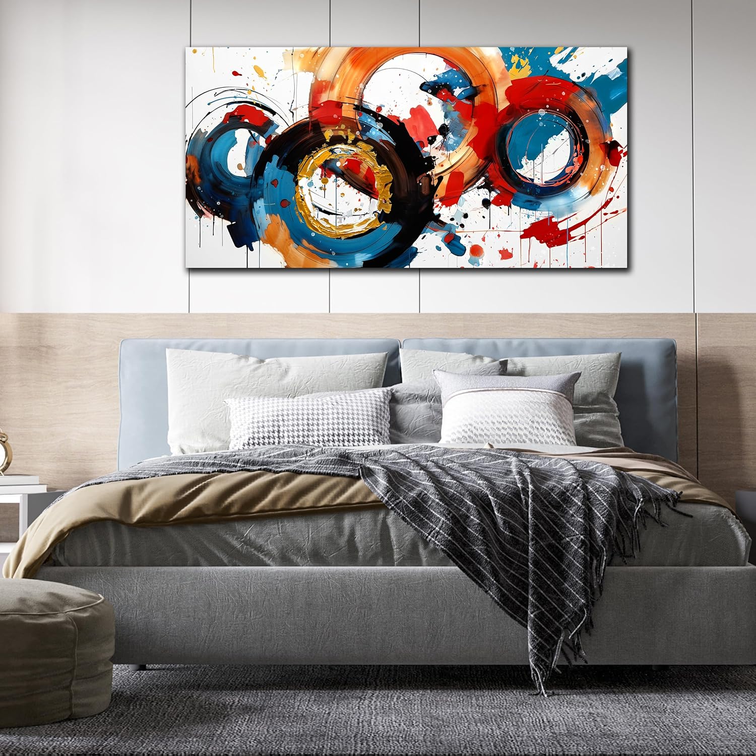 Abstract Wall Art Large Canvas Prints Modern Living Room Bedroom Home Office Wall Decor Framed