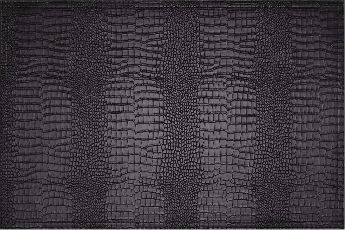 Jovono Faux Leather Hardboard Placemats, Set of 8 PU Table Mats, Easy to Clean, Heat & Stain