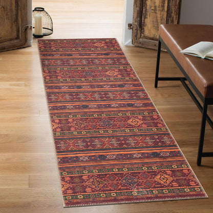 Keen Home Design 2x10 Rug - Machine Washable Runner with Non-Slip Backing, Ideal for Hallway