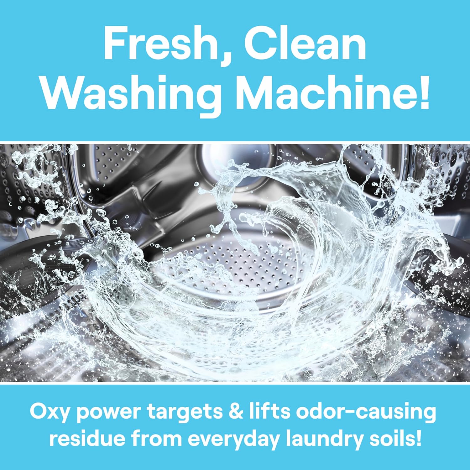 Seventh Generation Washing Machine Cleaner 6 Count Free & Clear Targets Odor-Causing Residue