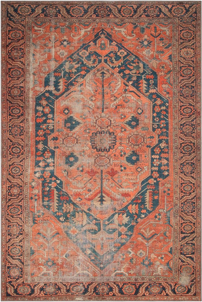 Keen Home Design 10x14 Rug - Machine Washable Area Rug with Non-Slip Backing, Ideal for Living