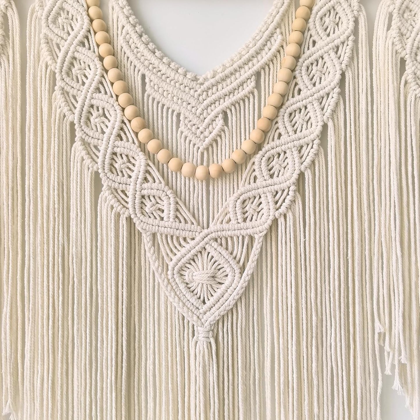 large macrame wall hanging - Boho Tapestry Macrame Wall Decor Art- Chic Bohemian Handmade Woven