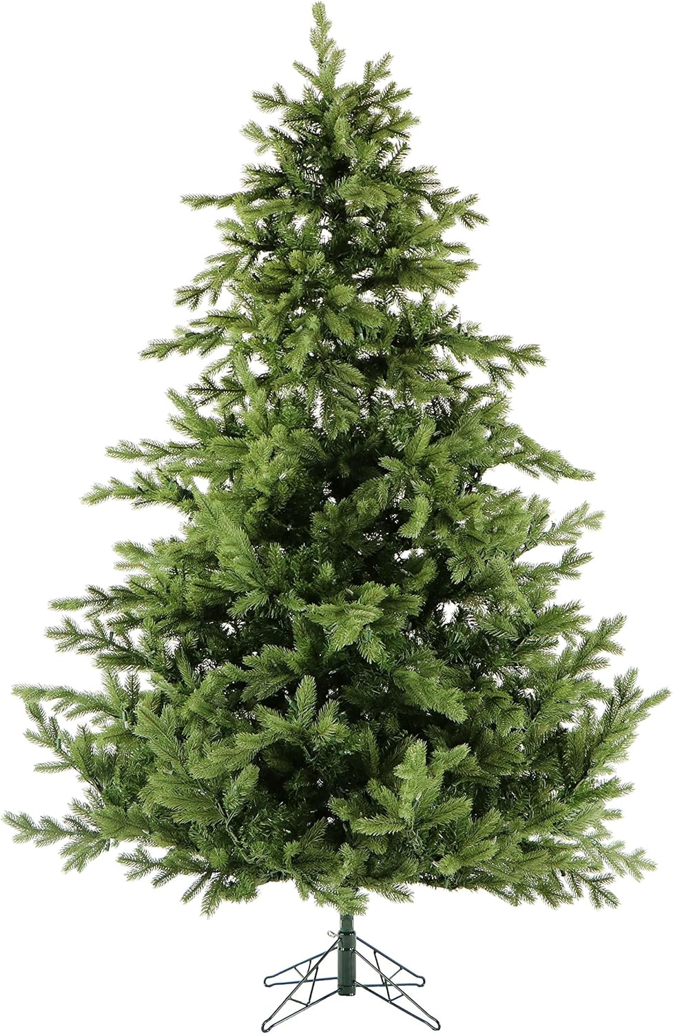 Fraser Hill Farm 9-Ft. Foxtail Pine Artificial Christmas Tree with Stand and No Lights, Unlit