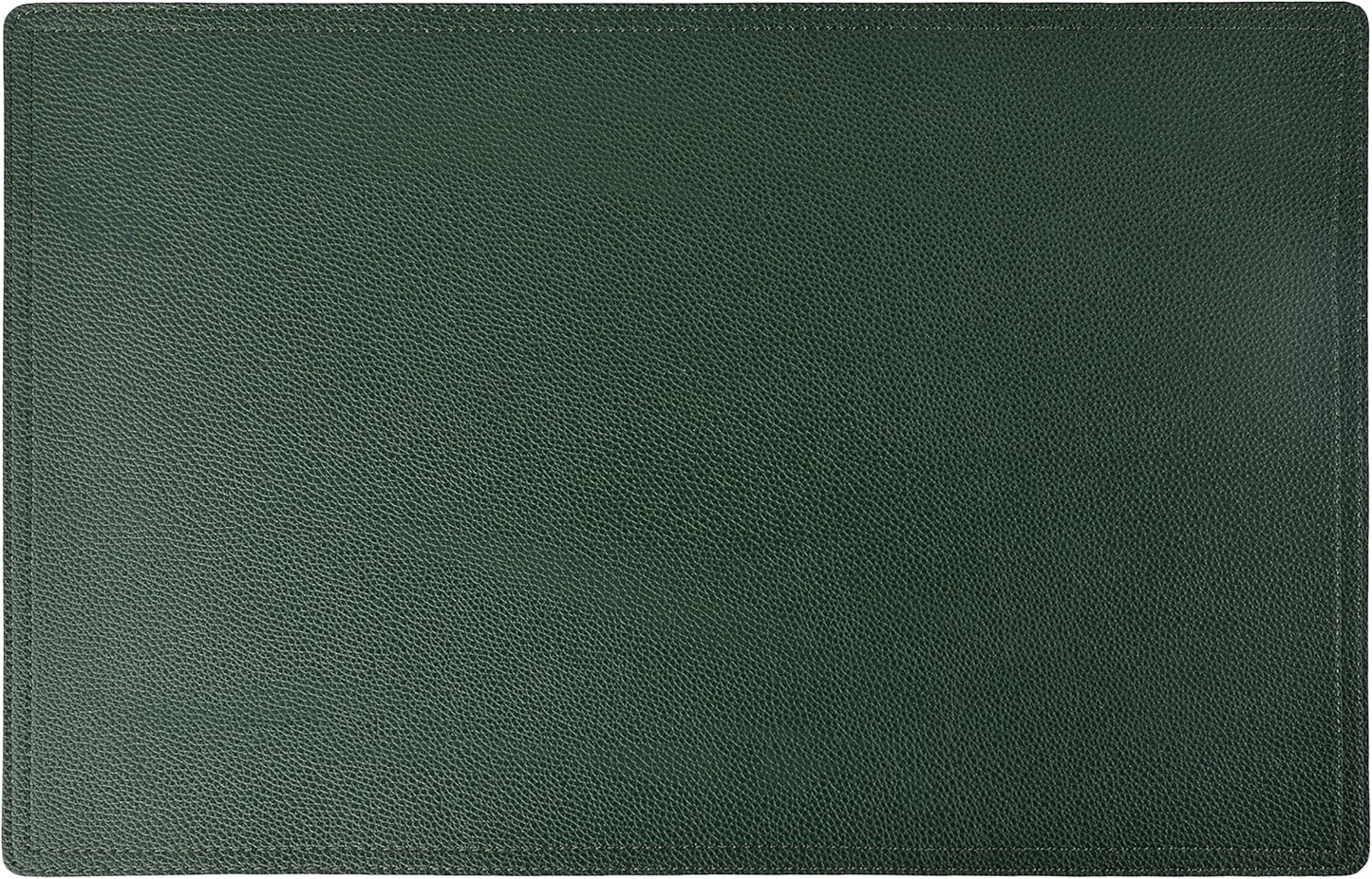 Set of 8 Faux Leather Placemats, PU Table Mats, Waterproof, Stain Resistant, Heat Resistant, Easy