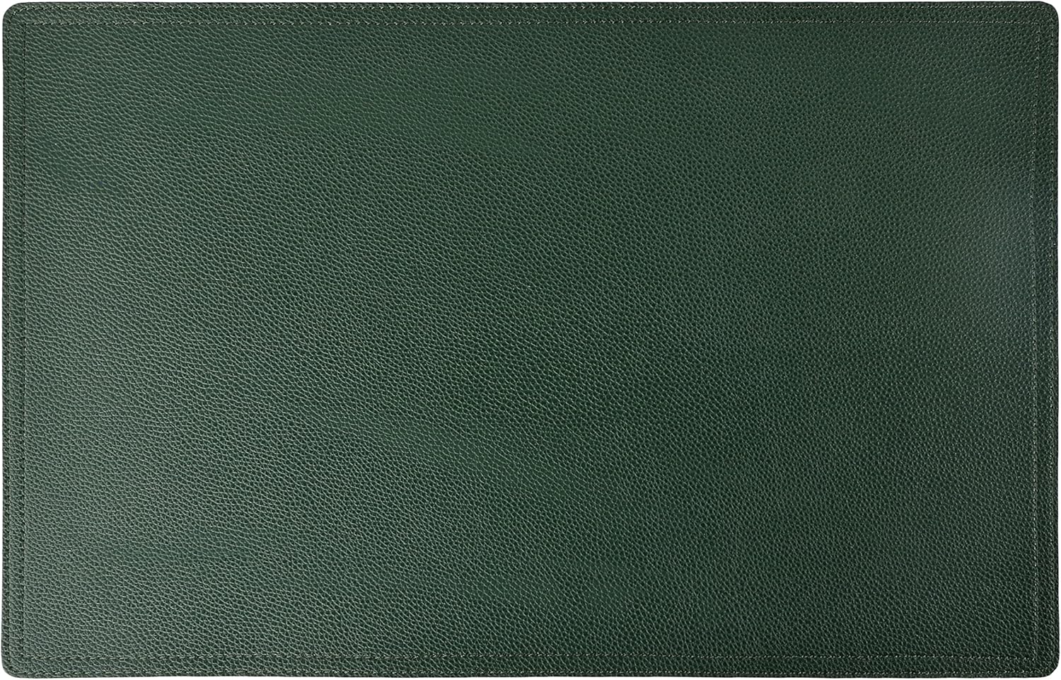 Set of 8 Faux Leather Placemats, PU Table Mats, Waterproof, Stain Resistant, Heat Resistant, Easy