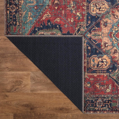 Keen Home Design 8x10 Rug - Machine Washable Area Rug with Non-Slip Backing, Ideal for Living Room