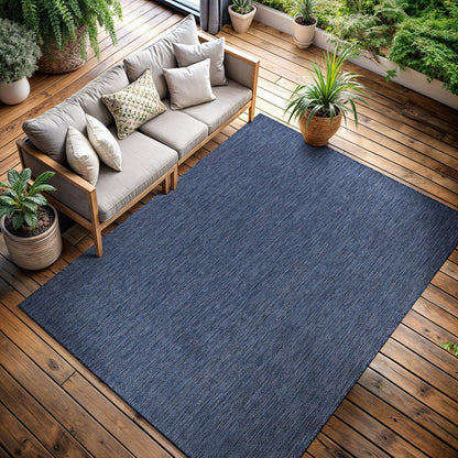 CAMILSON Outdoor Rug 5x7 Modern Area Rugs for Indoor and Outdoor Patios and Porches - Waterproof