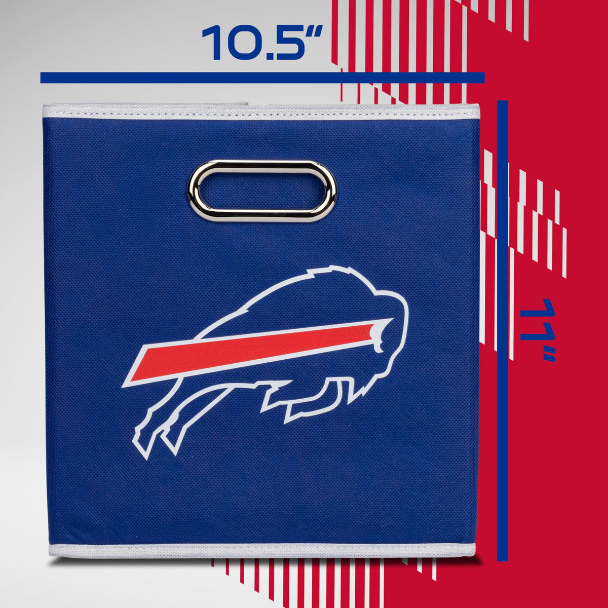Franklin Sports NFL Buffalo Bills Collapsible Storage Bin