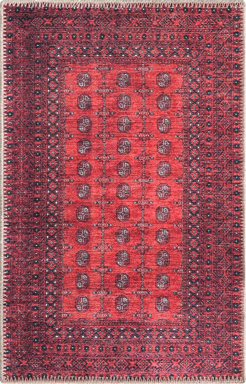 Keen Home Design 2x3 Rug - Machine Washable Entry Rug with Non-Slip Backing, Ideal for Enteryway