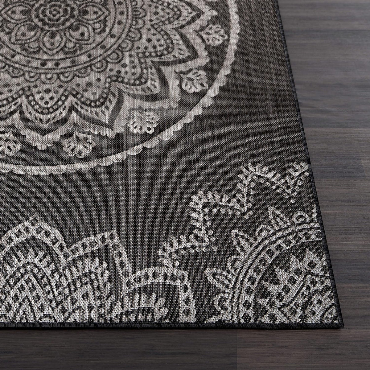 CAMILSON Outdoor Rug 6x9 Modern Area Rugs for Indoor and Outdoor Patios and Porches - Waterproof