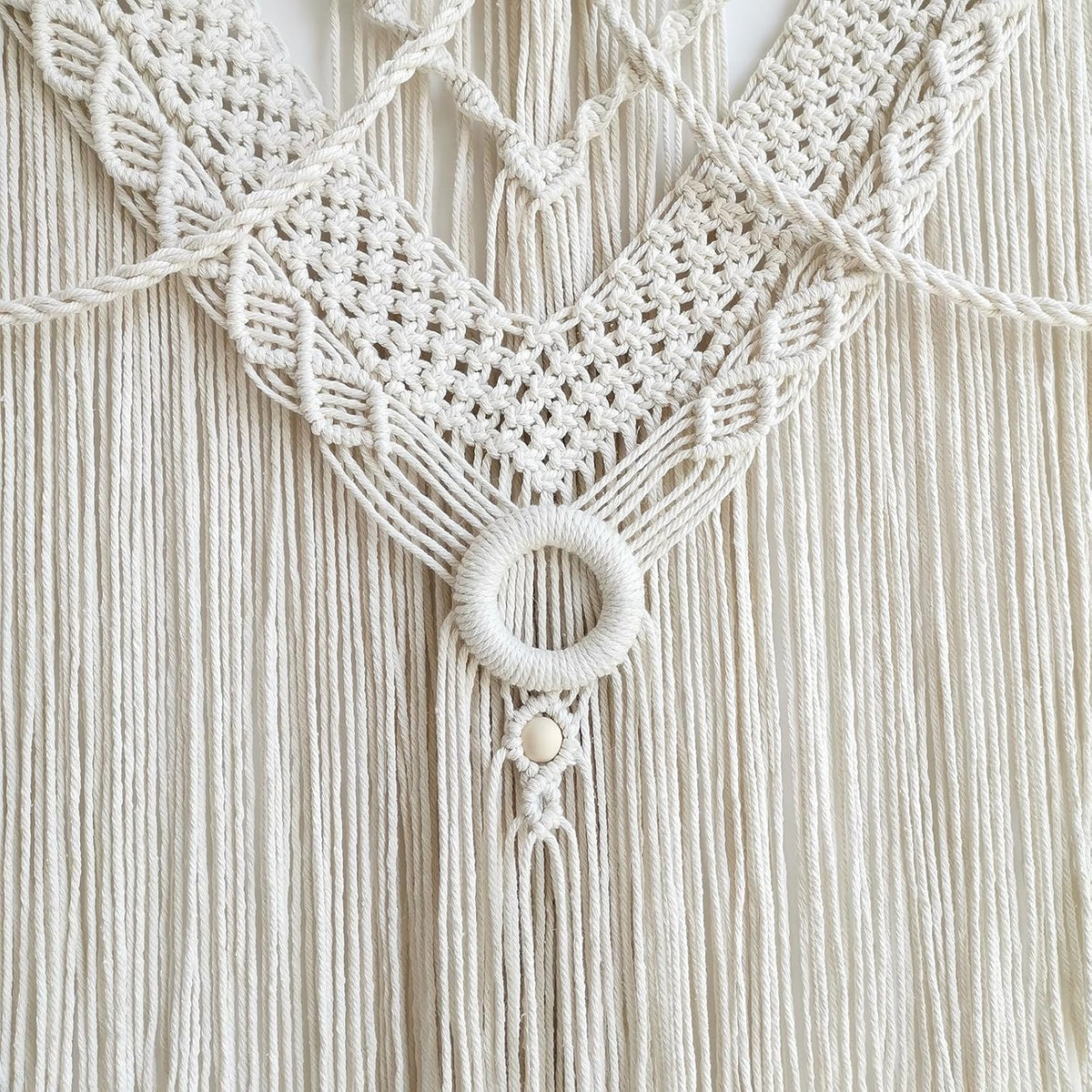Achart Macrame Wall Hanging Large- Boho Wall Decor- large wall art- Wall Decor Living Room- Macrame