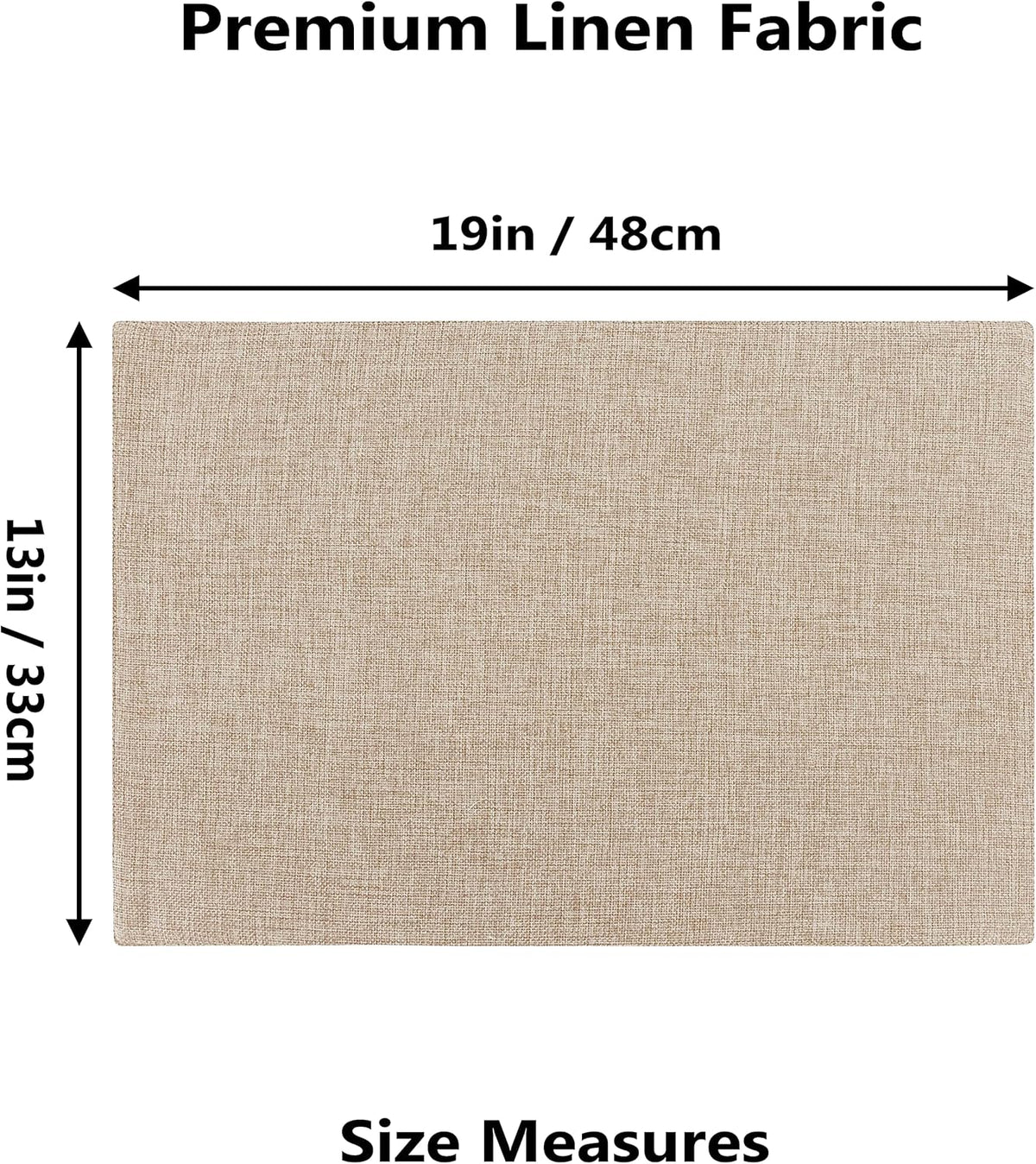 Home Brilliant Placemats Set of 8 Heat Resistant Dining Table Place Mats Plate Mat Cloth Placemats