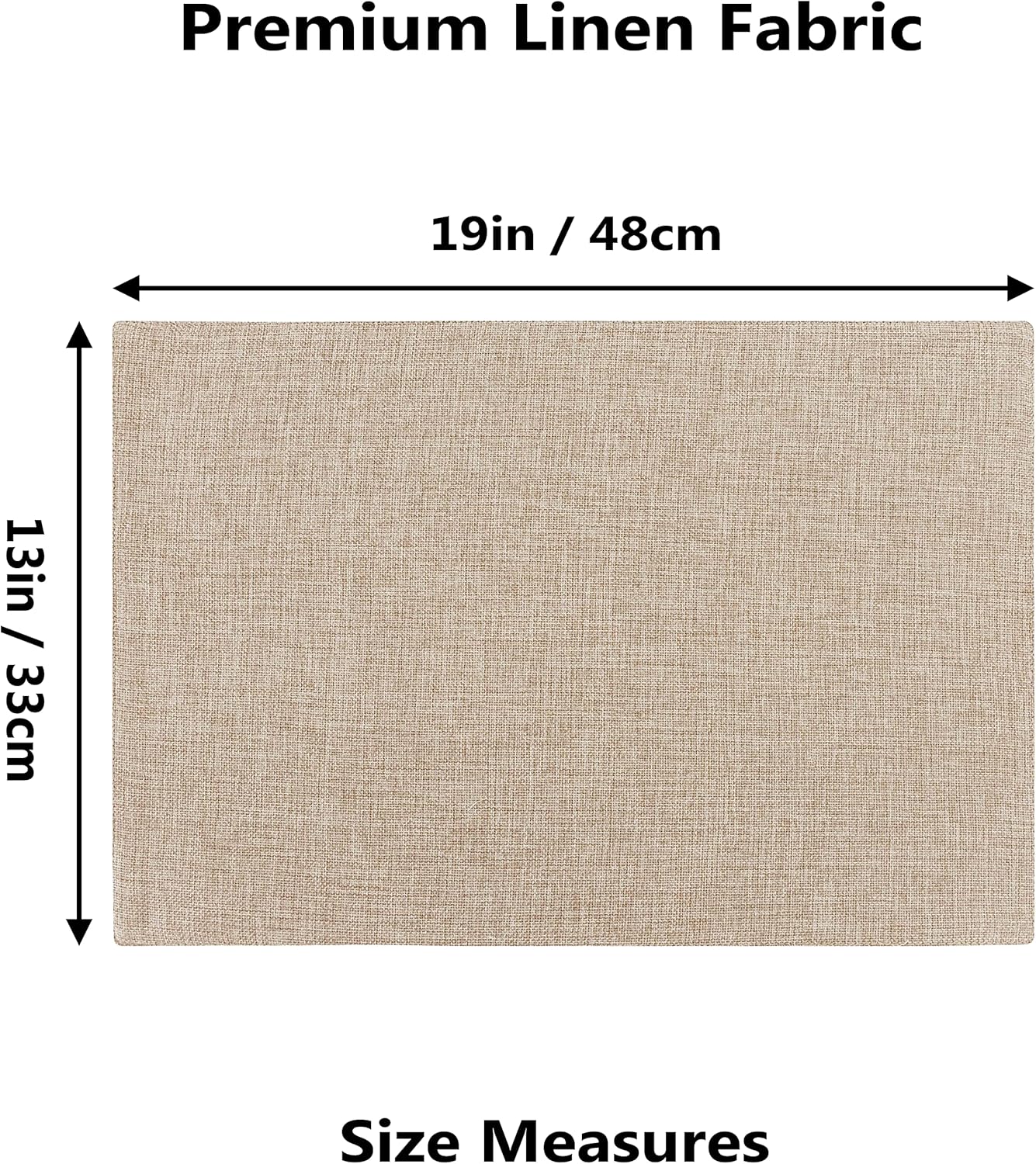 Home Brilliant Placemats Set of 8 Heat Resistant Dining Table Place Mats Plate Mat Cloth Placemats