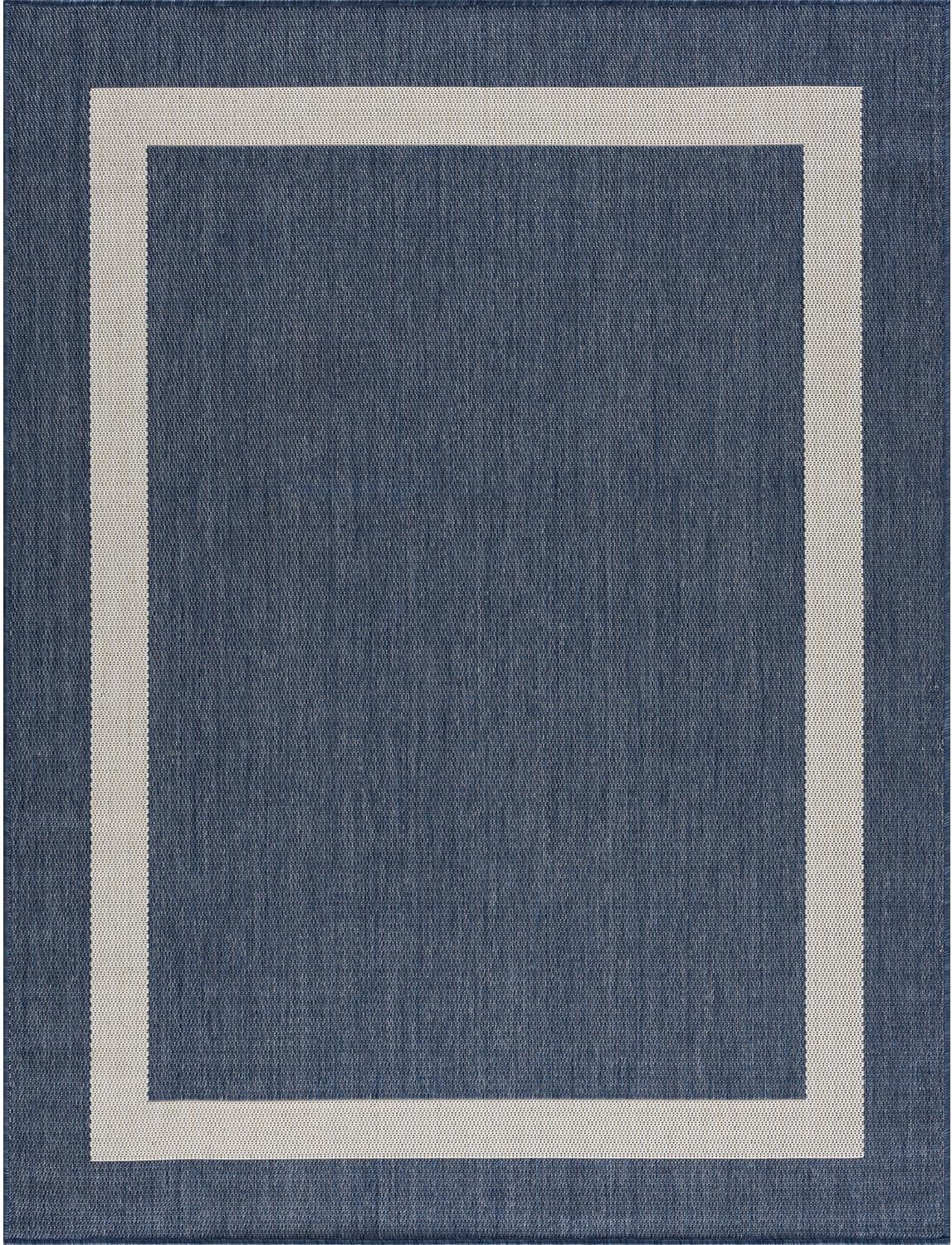 CAMILSON Outdoor Rug 10x14, Large Modern Outside Rugs for Patios Porches Waterproof Durable