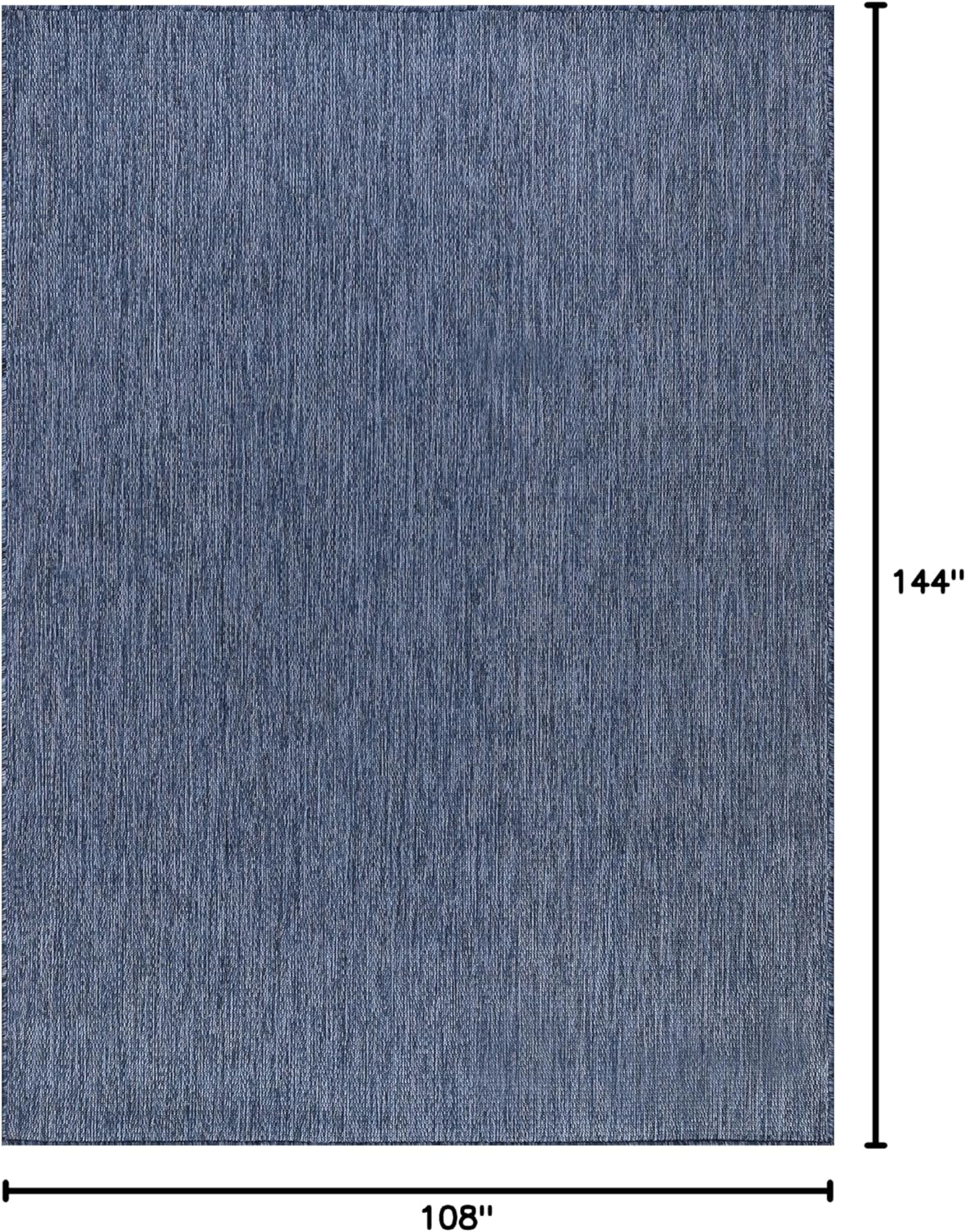Washable Indoor Outdoor Rug 9x12 Weather Resistant Area Rugs Modern Solid for Porch Deck Balcony
