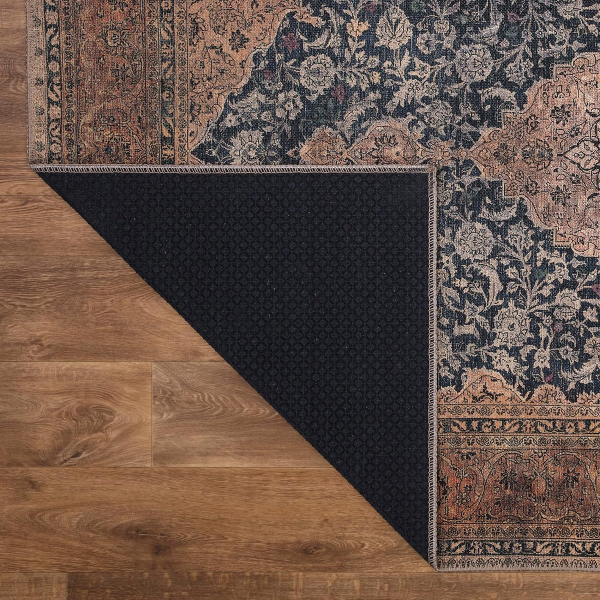 Keen Home Design 6x9 Rug - Machine Washable Area Rug with Non-Slip Backing, Ideal for Living Room