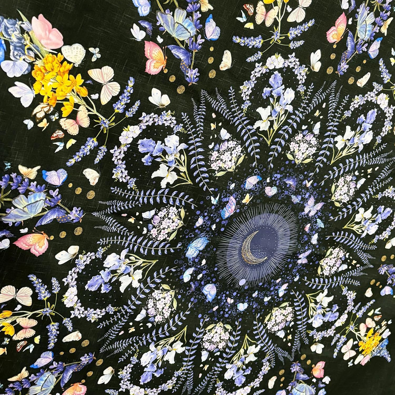 Damanse Floral Tapestry Wall Hanging Cute,Boho Wall Tapestry for Bedroom Aesthetic,Mandala Living