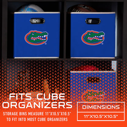 Franklin Sports NCAA Storage Bin - Cube Organizer - Florida