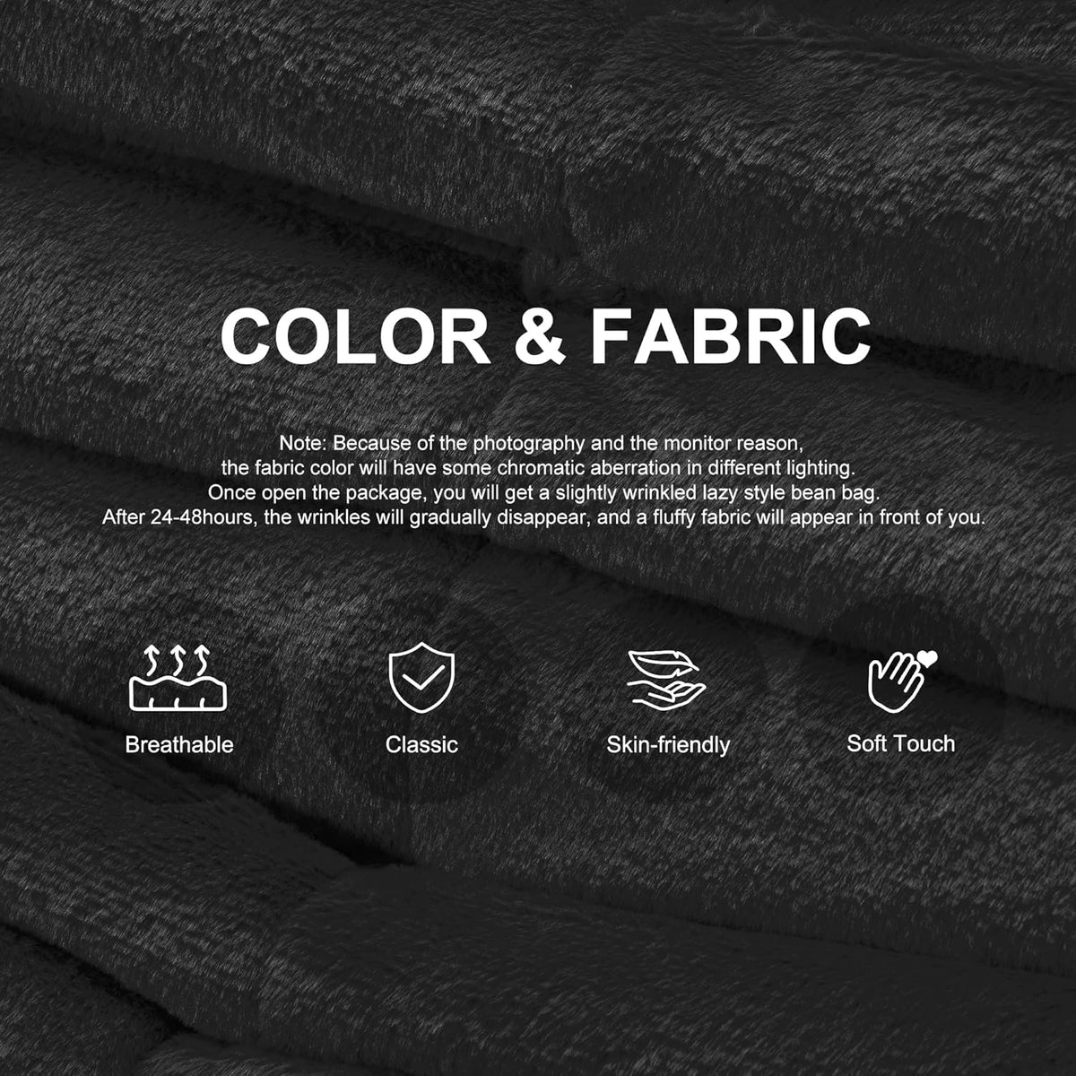 Bean Bag Chairs for Adults Giant Bean Bag Chair Memory Foam BeanBag Chair Big Bean Bag Sofa with