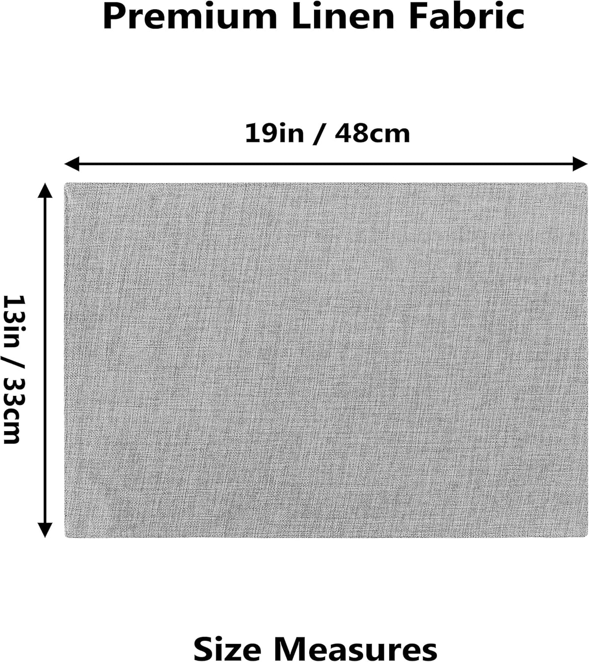 Home Brilliant Cloth Placemats Set of 8 Heat Resistant Washable Plate Mats Placemats for Parties