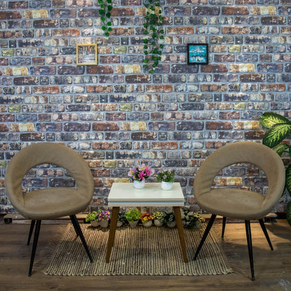 Dundee Deco 3D Wall Panels Faux Brick - Cladding, Multicolored Stone Look Wall Paneling, Styrofoam