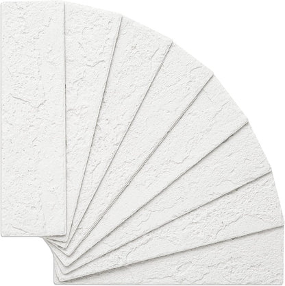Vintage Faux Brick Wall Tiles, 3D Thin Brick Veneers for Bedroom, Bathroom, Kitchen, Fireplace and