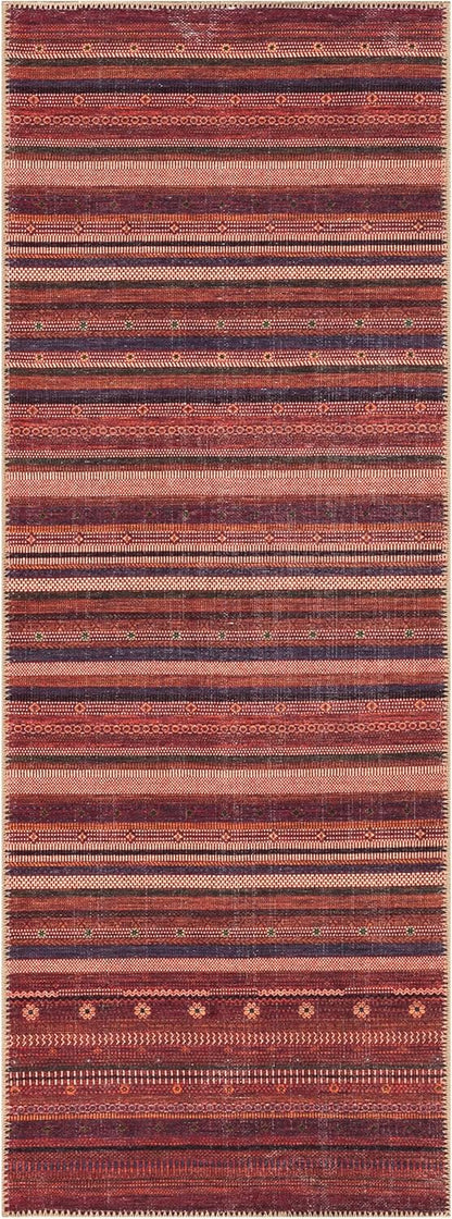 Keen Home Design 2x10 Rug - Machine Washable Runner with Non-Slip Backing, Ideal for Hallway
