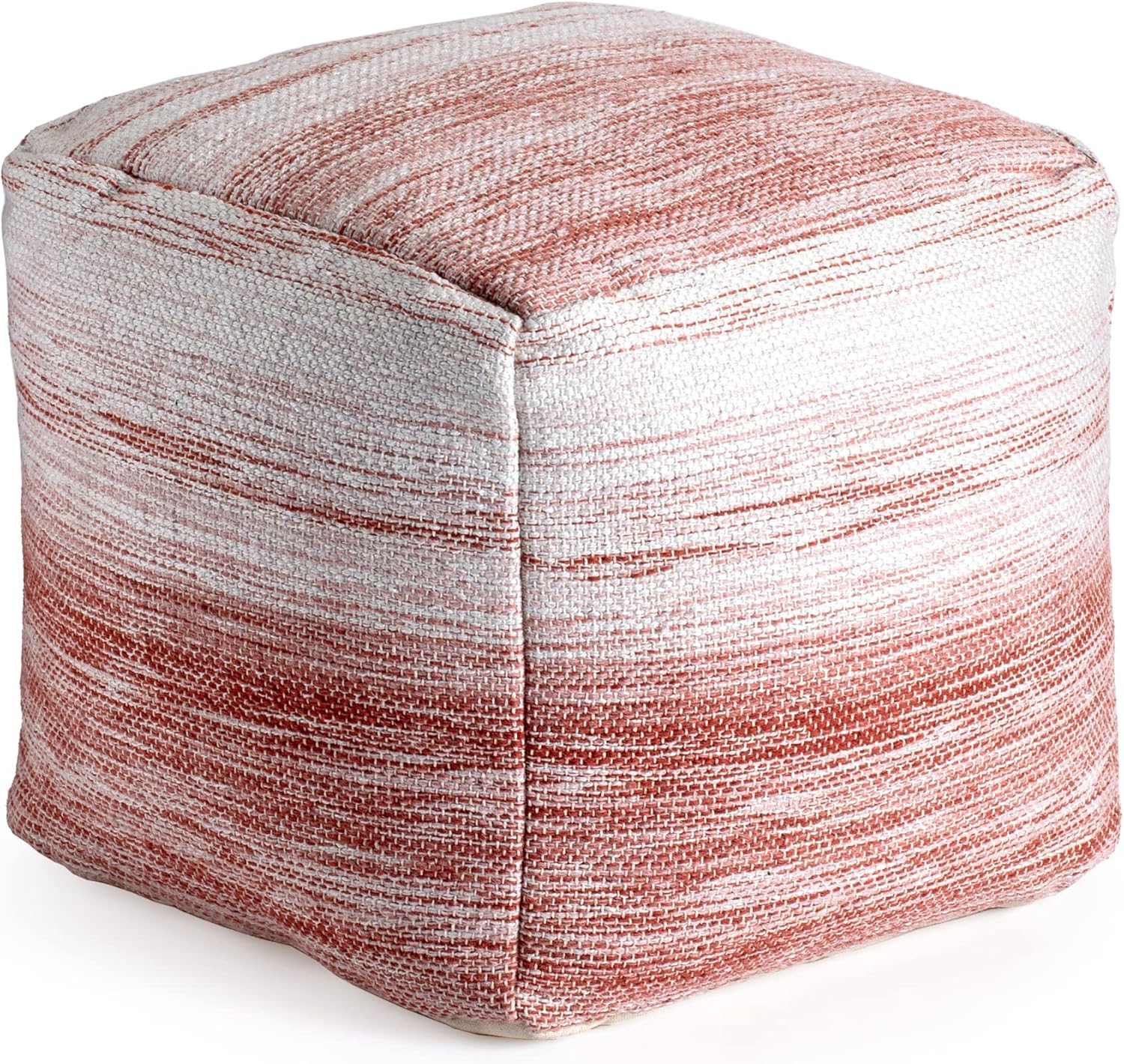 Anji Mountain 20"x20"x20" Handmade & Handcrafted Ottoman Pouf Comfortable Pouf Ottoman Foot Rest &